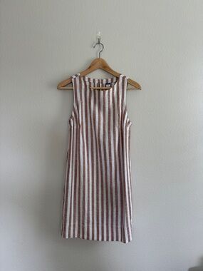 Old Navy Striped Sleeveless Shift Dress with pockets